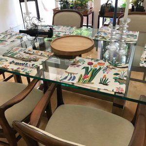 Oak Lazy Susan Sized Serving Round